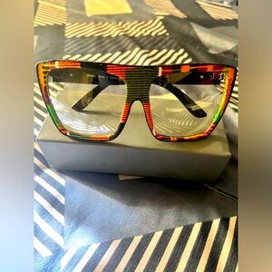Kente cloth fashion glasses